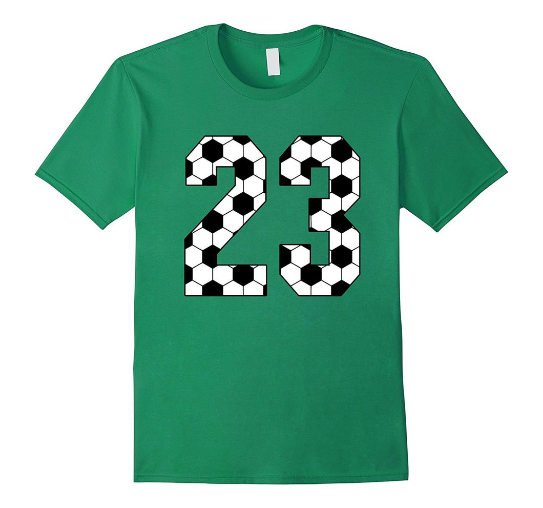 #23 Soccer Ball Soccer Mom Birthday Soccer T-Shirt