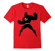 Disney Pixar the Incredibles Dad Silhouette Graphic T-Shirt
