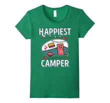 Happy Glamper Camper - Camping Hiking T-Shirt