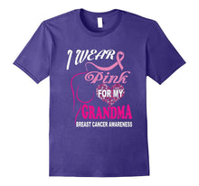 I Wear Pink for My Grandma Breast Cancer Awareness T-Shirt