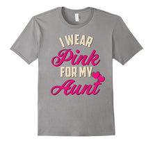 Breast Cancer Awareness Support T-Shirt for My Aunt