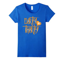 30th Birthday Shirt Gift Gold Girly Hashtag Thirty 30 Bestie