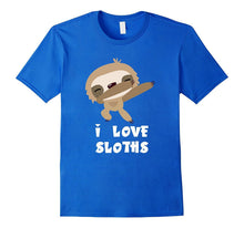 Cute Dabbing Sloth Shirt - Funny I Love Sloths Dab T-Shirt