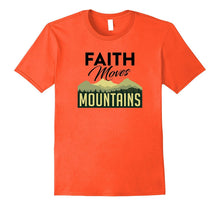 Christian T-Shirt - Faith Moves Mountains