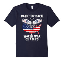 Back-To-Back World War Champs T-Shirt WW1 WW2 Vintage Tshirt