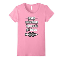 Cross Country Runner Girl Power T-Shirt