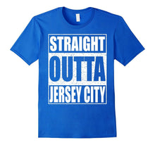 Straight Outta Jersey City T-Shirt Patriotic New Jersey Gift
