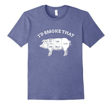 I'd Smoke That Pig Shirt - Perfect Gift Tee for Father's Day