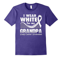 I Wear White for My Grandpa Lung Cancer Awareness