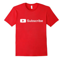 Subscribe Play Tube Button Vlogger T-Shirt 2016