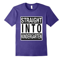 Kids Straight Into Kindergarten - Funny Tshirt for 1st Day