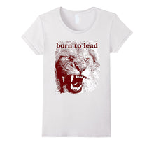 Leo Shirt Born to Lead Tshirt Zodiac Birthday Gift Tee