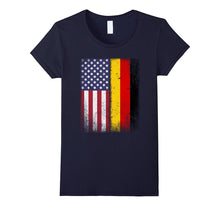 American German Flag T-Shirt Germany Pride Deutschland Tee