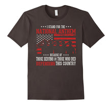 I Stand for the National Anthem - Veteran Pride T-Shirt