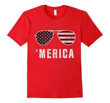 Merica Patriotic Sunglasses T Shirt