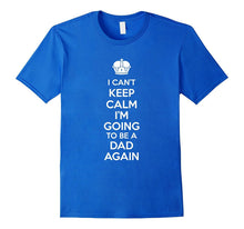 Men's Mama Birdie Can't Keep Calm Going to Be Dad Again T-Shirt
