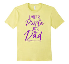 I Wear Purple for My Dad Pancreatic Cancer Awareness Shirt