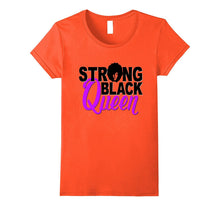 Strong Black Queen Shirt Girl Magic Poppin Light Purple