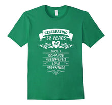 38th Wedding Anniversary T-Shirt Marriage Gift for Couples