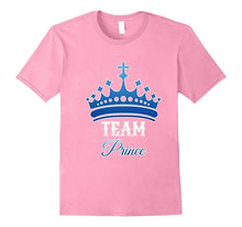Team Prince Boys Blue Tee T Shirt for Gender Reveal Party