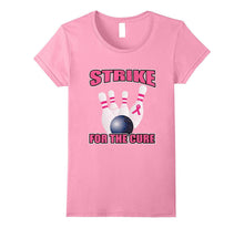 Strike for the Cure Breast Cancer Support Bowling Shirt