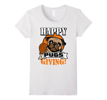 Funny Pug Dog Shirt Happy Pugsgiving Thanksgiving T Shirt
