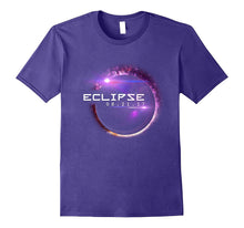 Commemorative Total Eclipse T-Shirt Aug 21st, 2017 - Purple