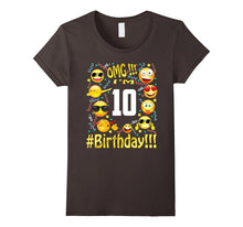 Funny 10 Years Old 10th Birthday Emoji Shirt Gifts 2007 Cute