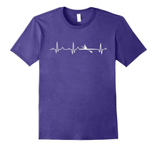 I Love Rowing Heartbeat T-Shirt Gift for Men, Women and Kids