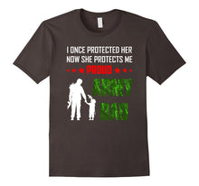 Meaning Gift for Army Dad. Tshirts for Dad Proud of Daughter