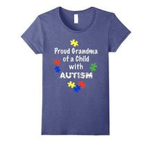 Autism Awareness T-Shirt - Proud Grandma