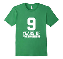 9th Birthday Shirt Gift Age 9 Year Old Boy Girl Tshirt Tee