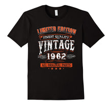 1962 T-Shirt, 55th Birthday Gifts 55 Year Old B-Day Vintage