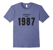 30th Birthday Shirt Vintage Since 1987 Birthday Gift Shirt