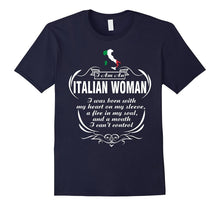I Am an Italian Woman I Was Born With My Heart on My T Shirt