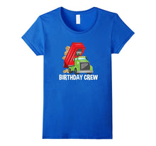 Dump Truck Birthday Crew T-Shirt Construction Birthday Party