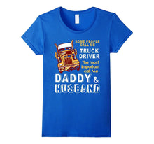 Dad Is a Truck Driver. Funny Driver Tshirt. Fathers Day Gift