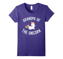 Cute Unicorn Family Shirt - Grandpa of the Unicorn Tee