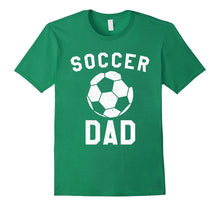 Mens Soccer Dad: Sporty Coach Fathers Day T-Shirt