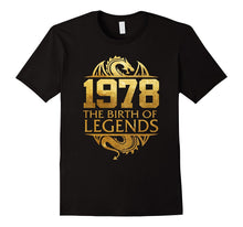 1978 the Birth of Legends Gift for 39 Yrs Years Old 39th