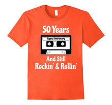50th Wedding Anniversary Gift 50 Years T-Shirt Cassette Tape