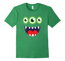 Monster Face T-Shirt - Funny / Scary Halloween Kids Tee
