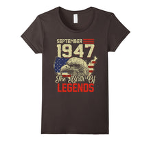 1947 SEPTEMBER the Birth of Legends Gift for 70 Years Old
