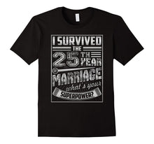 25th Wedding Anniversary I Survived What's Yours Superpower