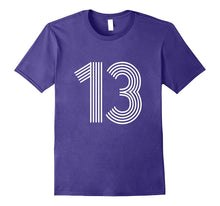 Cool Groovy Number 13 T Shirt