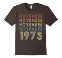 Retro Classic Vintage NOVEMBER 1975 - 42nd Gift 42 Years Old