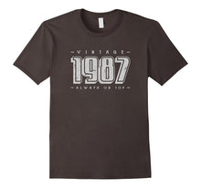 30th Birthday Gifts for Women Men 30 Years Old 1987 T-Shirt
