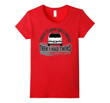 I Swore I'd Never Own a Minivan - T-Shirt for Twin Parents