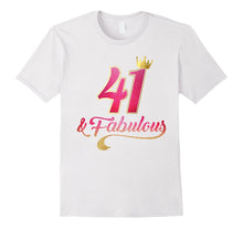 41st Birthday Queen Fabulous 41 Years Old T-Shirt