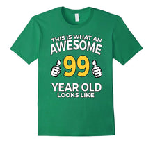 99 Year Old Birthday Gifts T Shirt for a Senior Man or Woman
